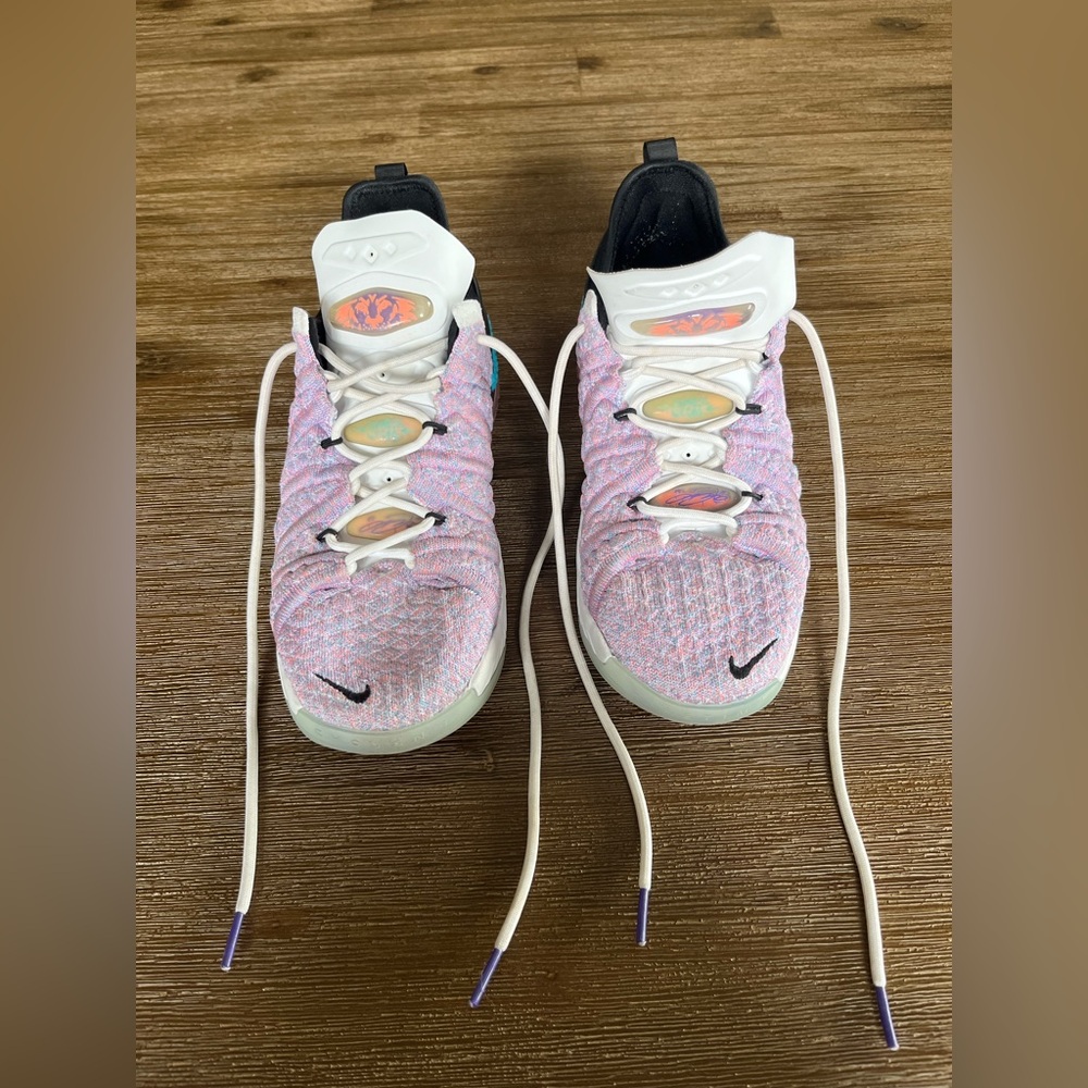 LeBron 18s Purple Black